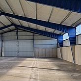 Landwirtschaftliche Machinenhallen