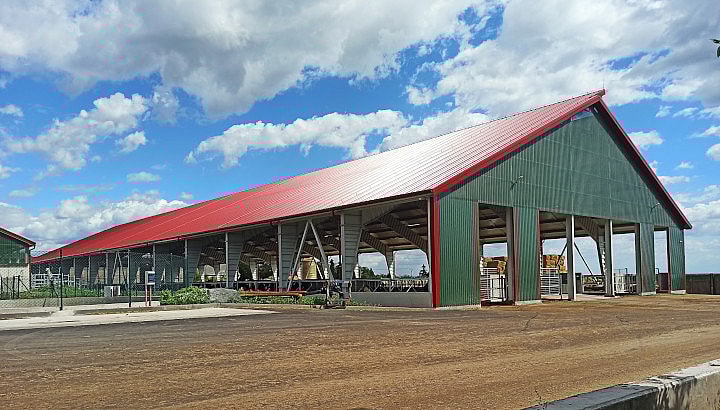 Landwirtschaftliche Halle