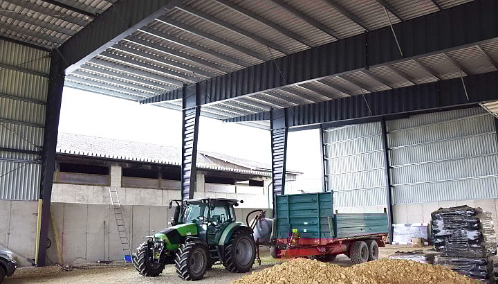 Landwirtschaftliche hallen
